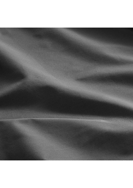 %100 Pamuk Percale Lastikli Çarşaf 200X200 cm Antrasit - Pure Serisi fiyatları