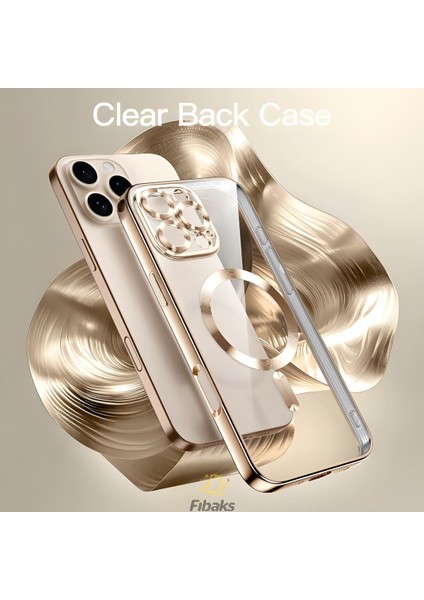 Apple iPhone 16 Pro Kılıf Kamera Lens Korumalı Magsafe Şarj Kilifi Şeffaf Renkli Yumuşak Kapak