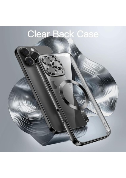 Apple iPhone 16 Pro Kılıf Kamera Lens Korumalı Magsafe Şarj Kilifi Şeffaf Renkli Yumuşak Kapak indirimleri