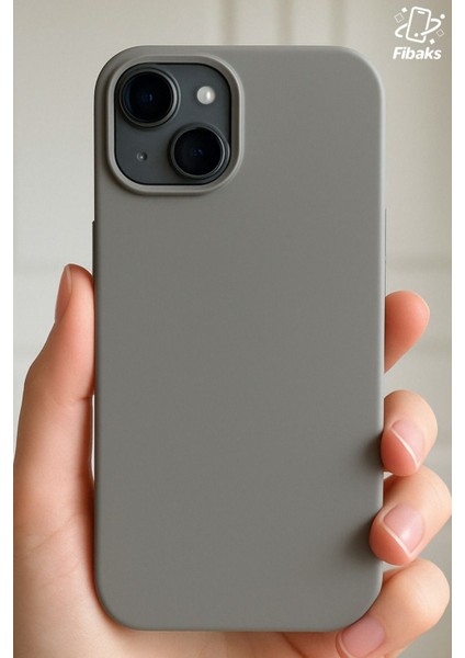 iPhone 13 - 14 - 15 Kılıf İçi Kadife Lansman Renkli Yumuşak Silikon Kapak