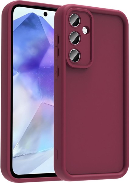 Samsung Galaxy A35 Kılıf Kamera Korumalı Renkli Silikon Kapak