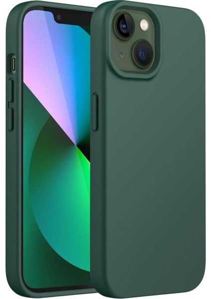 iPhone 13 - 14 Kılıf İçi Kadife Lansman Renkli Yumuşak Silikon Kapak modelleri