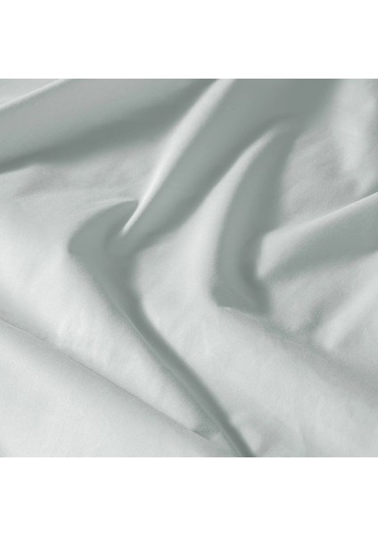 %100 Pamuk Percale Lastikli Çarşaf 100X200 cm Mavi - Pure Serisi fiyatları