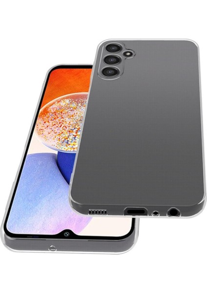 A24 Kılıf Kamera Korumalı Renksiz Şeffaf Ince Esnek Süper Silikon Kapak