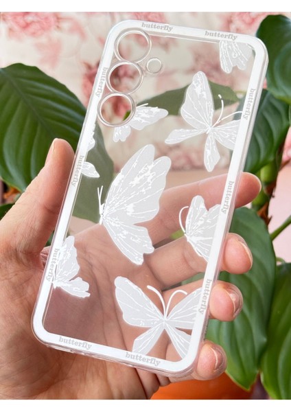 Samsung Galaxy M34 Uyumlu Kılıf Tasarımlı Desenli Kamera Korumalı Şeffaf Kelebek Esnek Yumuşak Silikon Kapak fırsatları