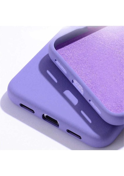 iPhone 11 Kılıf İçi Kadife Lansman Renkli Yumuşak Silikon Kapak