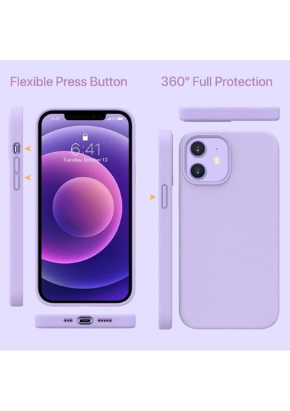 iPhone 11 Kılıf İçi Kadife Lansman Renkli Yumuşak Silikon Kapak