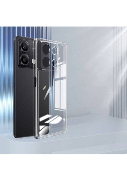 Xiaomi Redmi Note 13 4g Kılıf Kamera Korumalı Renksiz Şeffaf Esnek Silikon Kapak modelleri