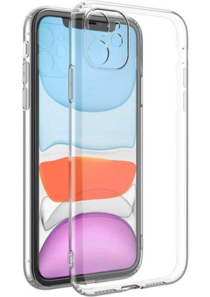 iPhone 11 Kılıf 3D kamera Korumalı Şeffaf Yumuşak Süper Silikon Kapak modelleri