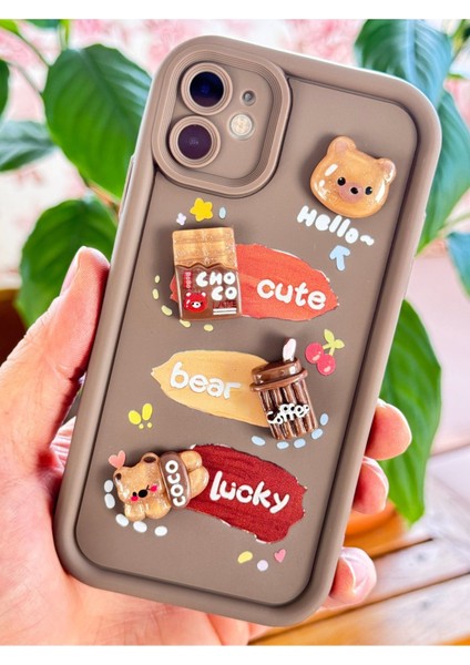 Apple iPhone 11 Kılıf Desenli Tasarımlı Figürlü Kamera Korumalı Silikon Renkli Kapak