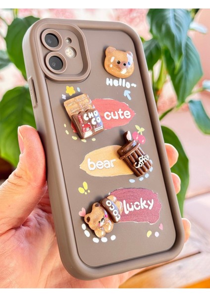 Apple iPhone 11 Kılıf Desenli Tasarımlı Figürlü Kamera Korumalı Silikon Renkli Kapak fırsatları