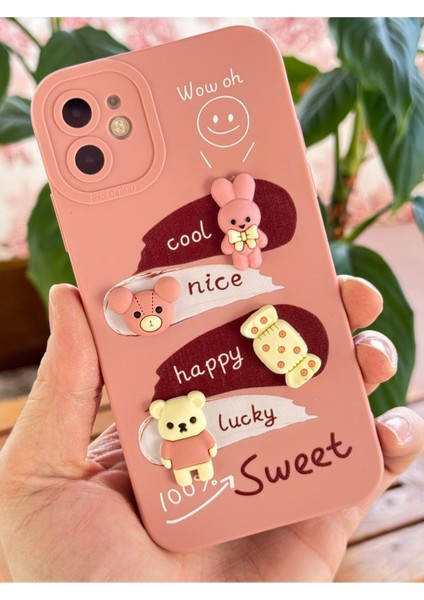 Apple iPhone 11 Kılıf Desenli Tasarımlı Figürlü Kamera Korumalı Silikon Renkli Kapak modelleri