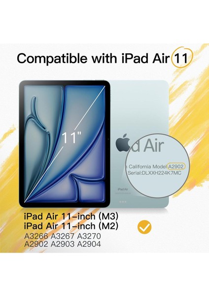 Apple iPad Air 6.nesil 11 Inch M2 Çip 2024 Uyumlu Kağıt Hisli Özel Çizim Ekranı Paperlike Mat Nano Ekran Koruyucu fiyatları