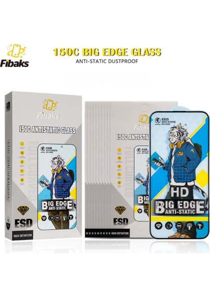 Apple iPhone 14 Pro/15/16 150C Antistatik Ahize Toz Korumalı Tam Ekran Koruyucu Kırılmaz Cam 9H Temperli Koruma Dayanıklı fırsatları