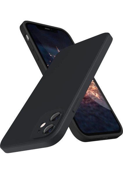 Apple iPhone 12 Kılıf Kadife Lansman Soft Yumuşak Liquid Silikon Kamera Korumalı Kapak modelleri