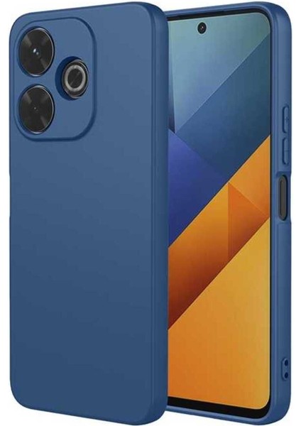 Xiaomi Redmi 13 4g Kılıf Kadife Lansman Soft Yumuşak Liquid Silikon Kamera Korumalı Kapak