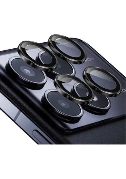 Poco X6 Pro 5g Kamera Koruma Renkli Lens Koruyucu Temperli Cam Koruma