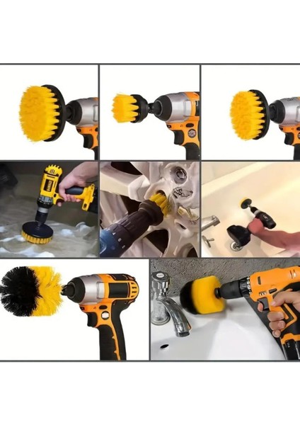 Premium 26 Parça Ful+Ful Profesyonel Araç Detaylı Temizlik Seti, Matkap Uçlu Ultra Sağlam Tam Set fırsatları