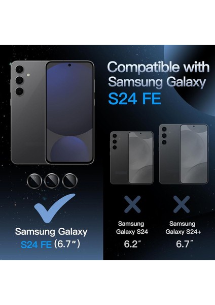 Samsung Galaxy S24 Fe Kamera Koruma Renkli Lens Koruyucu Temperli Cam Koruma fiyatları