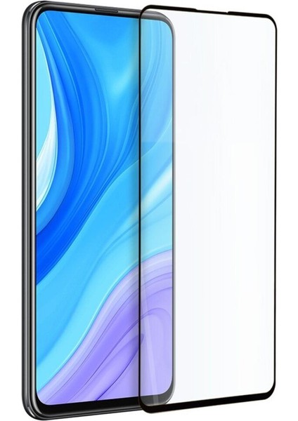 Huawei P Smart Pro 2019 Tam Ekran Koruyucu Kırılmaz Cam 9H Temperli Koruma Dayanıklı 5D