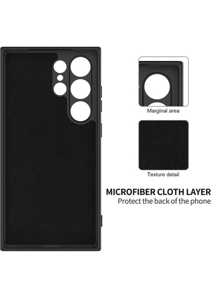 Samsung Galaxy S25 Ultra Kılıf Kadife Lansman Soft Yumuşak Liquid Silikon Kamera Korumalı Kapak modelleri