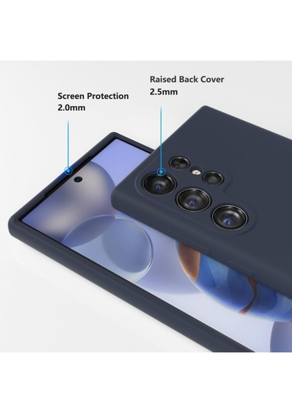 Samsung Galaxy S25 Ultra Kılıf Kadife Lansman Soft Yumuşak Liquid Silikon Kamera Korumalı Kapak fırsatları