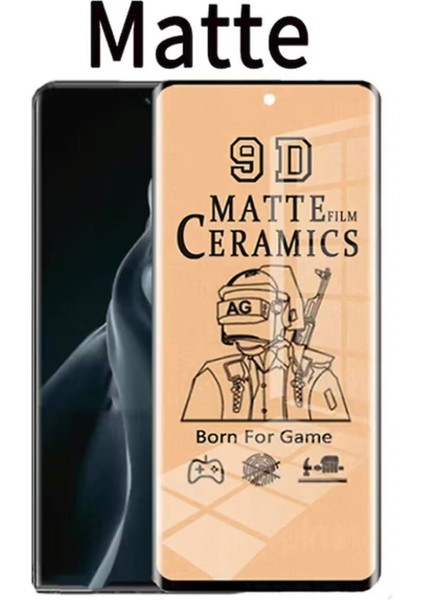 Honor X9A Uyumlu Mat Seramik Ekran Koruyucu Parmak Izi Bırakmaz Nano Cam Koruma
