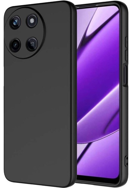 Realme 11 4g Kılıf Kadife Lansman Soft Yumuşak Liquid Silikon Kamera Korumalı Kapak