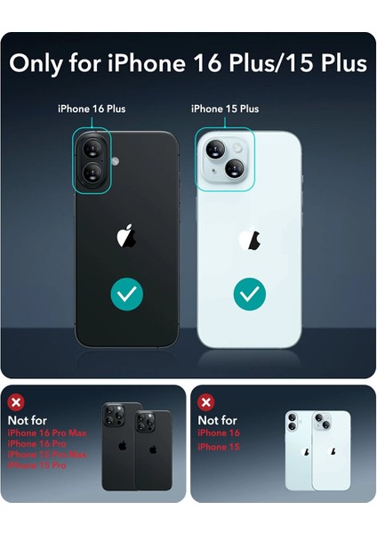 Apple iPhone 16 Plus Uyumlu Tam Kapatan Tamperli Cam Ekran Koruyucu Kırılmaz Cam fiyatları