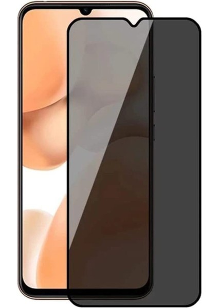 Xiaomi Redmi 12C Uyumlu Hayalet Ekran Koruyucu Tam Kapatan Gizli Tamperli Cam