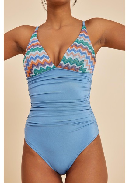 Hawaii Mavi Toparlayıcı Üçgen Mayo fiyatları