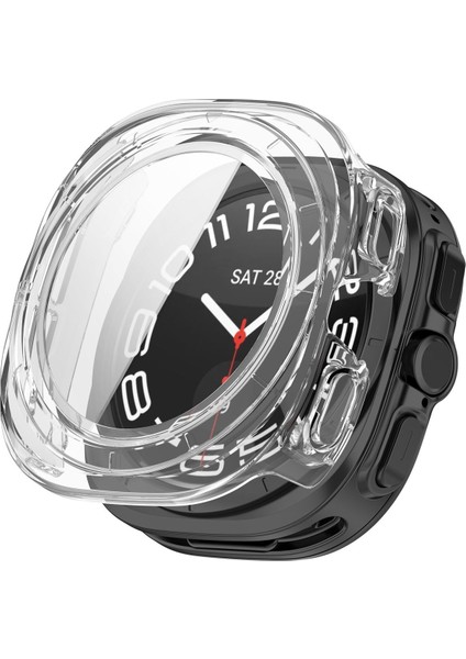 Samsung Galaxy Watch Ultra 47MM Uyumlu Kasa ve Ekran Koruyucu 360 Tam Koruma Kapak