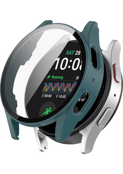 Samsung Galaxy Watch 7 40MM Uyumlu Kasa ve Ekran Koruyucu 360 Tam Koruma Kapak