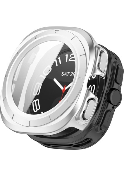 Samsung Galaxy Watch Ultra 47MM Uyumlu Kasa ve Ekran Koruyucu 360 Tam Koruma Kapak