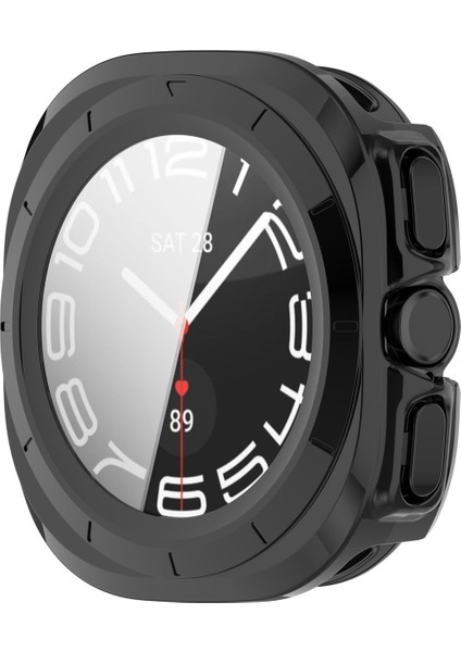 Samsung Galaxy Watch Ultra 47MM Uyumlu Kasa ve Ekran Koruyucu 360 Tam Koruma Kapak modelleri
