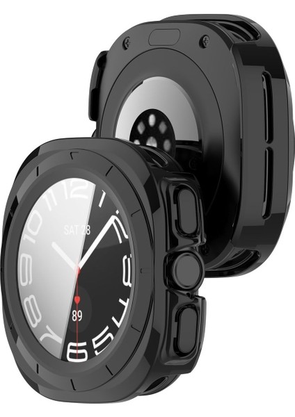 Samsung Galaxy Watch Ultra 47MM Uyumlu Kasa ve Ekran Koruyucu 360 Tam Koruma Kapak fırsatları