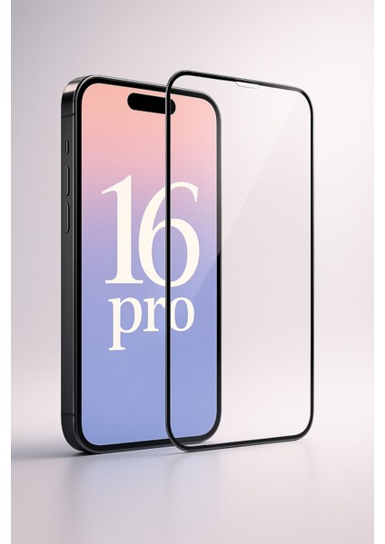 Apple iPhone 16 Pro Uyumlu Ahize Toz Önleyici Tam Kapatan Tamperli Cam Ekran Koruyucu Kırılmaz Cam fırsatları