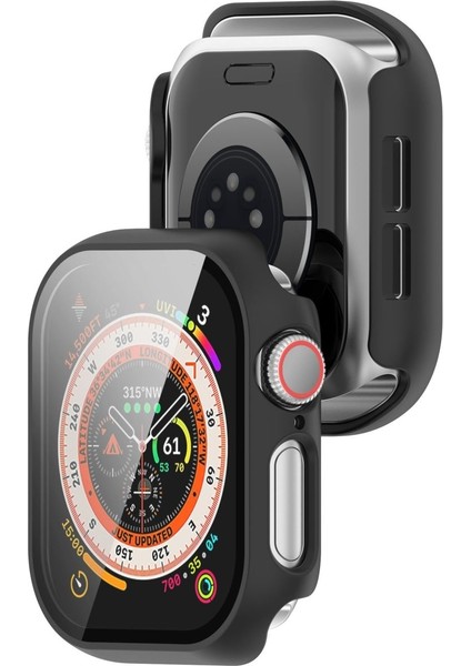 Apple Watch Series 10 46MM Kılıf Kasa ve Ekran Koruyucu 360 Tam Koruma Kapak