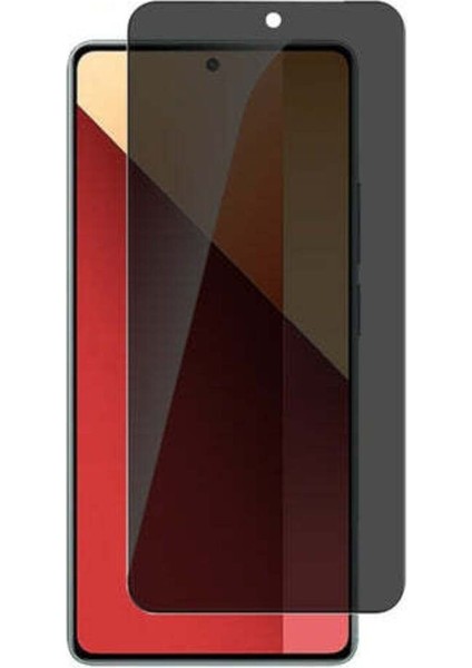 Xiaomi Redmi Note 13 4g Uyumlu Hayalet Ekran Koruyucu Tam Kapatan Gizli Tamperli Cam