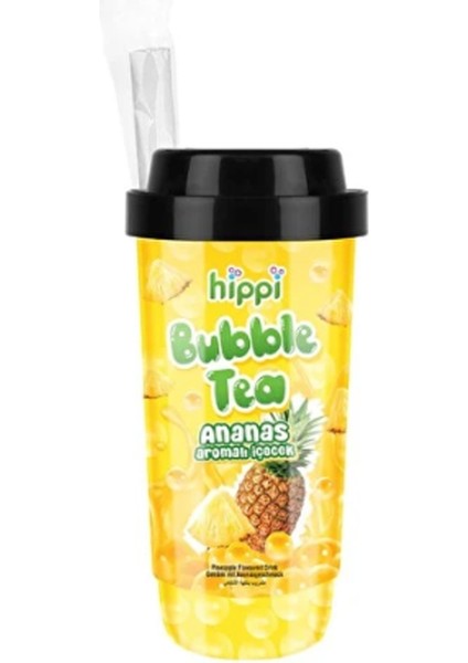 Bubble Tea Ananas Aromalı İçecek 300ml 15'li Paket