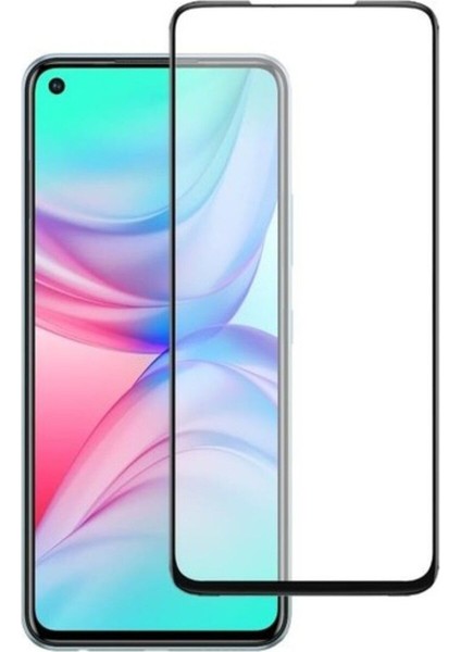 Infinix Hot 10T 111D Full Tam Kaplayan Tamperli Kırılmaz Cam Ekran Koruyucu