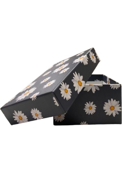 Papatya Desenli Hediye Kutusu 270X200X114MM fiyatları