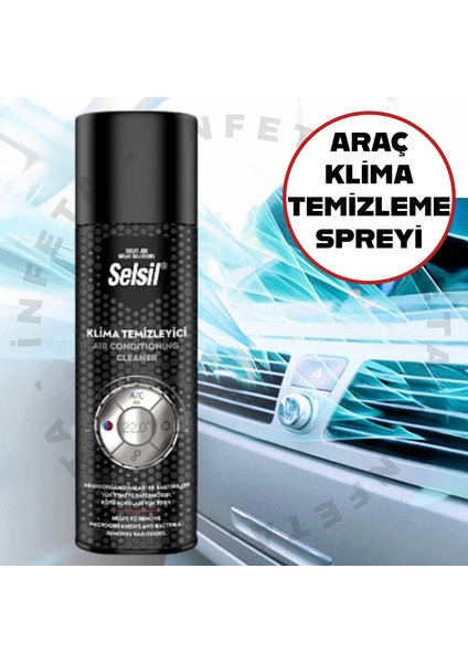 Klima Temizleyici Çelik Kutu 150 ml