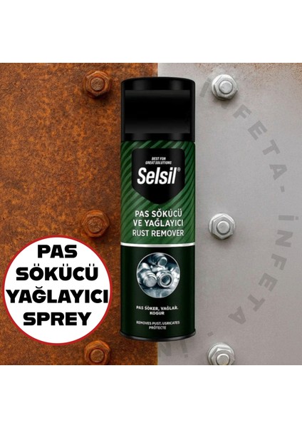 Pas Sökücü ve Yağlayıcı 200 ml Çelik Kutu