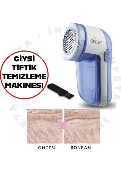 Giysi Tiftiği Temizleyici -Tiftik Temizleme Makinesi