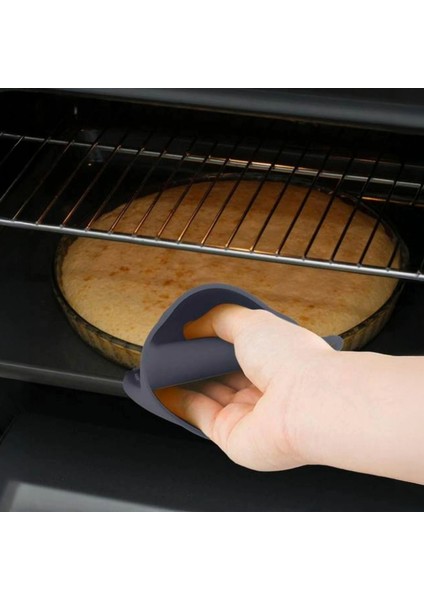 1 Adet Silikon Fırın Eldiveni Tutucu Isı Yalıtımlı Mikrodalga Fırın Tencere Tepsi Tutmacı fiyatları