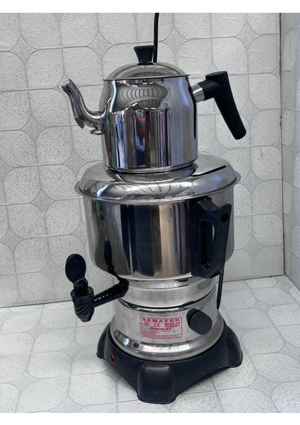 50 Bardak Elektrikli Semaver 4,5 Lt Çelik Yapı (Ev-Inşaat- Ofis Uyumlu)Beğenmezseniadegarantili -Güzel Bir Çay Zamanı