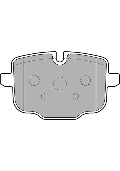 LP2246 Arka Fren Balatası Bmw F10 F11 N53 N56 3421228438
