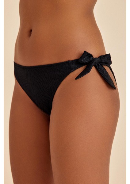 Bali Siyah Yandan Bağlamalı Bikini Alt fiyatları