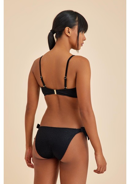 Bali Siyah Yandan Bağlamalı Bikini Alt indirimleri